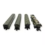 4 piezas "Transporte de tropas" camuflaje LILIPUT L130002 DR - HO 1/87 EP IV tren