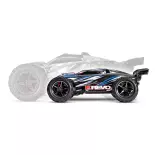 Monster truck E-Revo brushed 100% RTR - Traxxas 71054-8-BLUE - 1/16 
