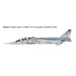 Avion Jaguar T.2 Raf - ITALERI I1470 - 1/72