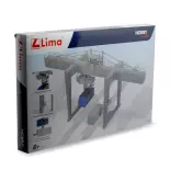 Port terminal crane with two containers - LIMA HL8000 - HO 1/87