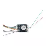 Décodeur sonore 8 broches V5 Esu 58210 - avec haut-parleur - NEM 652