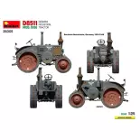 Tracteur Industriel D8511 Allemand - Carson 550024005 - 1/24