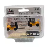 2 FD115 TCM Kato 23515 vorkheftrucks - N 1/160 - Miniatuurvoertuigen