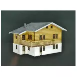 Chalet « Le Chamois d'Or » - Bois Modélisme 106007 - HO 1/87