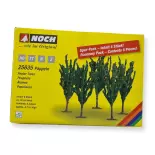 Pack of 5 poplars Noch 25635 - HO | TT | N | Z - height 120 mm