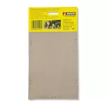 Pack de 2 haies - Noch 21522 - HO - TT - N - 50x1x0,6 cm