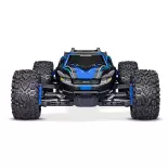 Stadium Truck - Rustler 4x4 brushless 2S RTR - Traxxas 67164-4-BLUE - 1/10