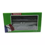 Set di 2 carri porte-auto DD DEV 66 Arnold HN4412 - N 1/160 - SNCF - EP V