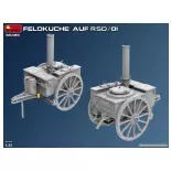 Cuisine de campagne allemande sur véhicule chenillé - MINIART 550035493 - 1/35