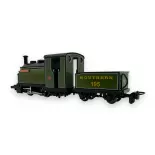 Locomotive à vapeur 040 Princess "Poney Exmoor" - Peco 51-251H - OO 1/76 - British Railways - Ep I - Analogique - 2R