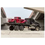 Camion à plateau TRX-6 Ultimate RC Hauler 6x6 RTR avec treuil - Traxxas 88086-84-BLK - 1/10