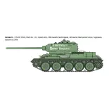 Char T34/85 ZAVOD 112-1944 - Italeri 6758 - 1/35 
