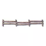 Cloture / 1.3 cm de haut / 