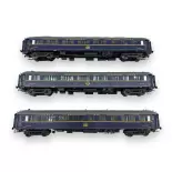 Set van 3 autobedden WL S3 - LS MODELS 49320 - HO 1/87 - CIWL - Ep IV - 2R