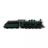 Locomotora de vapor NMBS/SNCB clase 81 con ténder - TRIX 25539 - HO 1/87