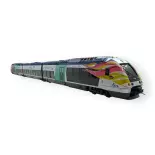 Automotrice AGC X 76603/76604 DCC - Ls Models 10072DS - HO 1/87 - SNCF - EP V-VI