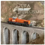 Locomotive Diesel VOSSLOH DE 18 - Jouef HJ2440 - COLAS RAIL - HO : 1/87  - EP VI - 2R - Analogique