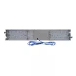 Rail d'alimentation droit Unitrack (S246PCF) CS 246mm - Kato 2-153 - HO 1/87
