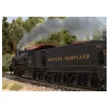 Locomotive à vapeur type Shay, N°5, Western Maryland, USA - Märklin 38700 - HO 1/87 - Ep II - Digital sound fumigène - 3R
