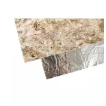  Foglio di roccia ocra da accartocciare - Faller 171802 - 420 x 297 mm