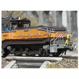Locomotora eléctrica CC 1112 - Mistral 22-03-S006 - HO 1/87 - SNCF - Ep IV - Analógica - 2R