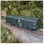 FOURGON bagages Dd2ai Vert 301 - feux fin de convoi - MODELS WORLD 30317 - SNCF - HO