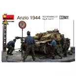 Réparation d’un StuG III endommagé avec 7 figurines - MINIART 550036072 - 1/35