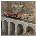 Locomotora Diesel 858 -Soute 5000L- DCC SON REE MODELES JM016S CFL - HO Ep IV-V