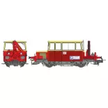 DU65 DRAISER with crane - REE Models MB109 - HO - SNCF - Analogue