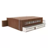 Hangar con elicottero - Faller 144111 - HO 1/87 - Ep III