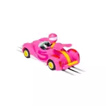 Wacky Races Pénélope Pitstop Car - MICRO SCALEXTRIC G2166 - S 1/64 - Analogique