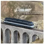Locomotive diesel CC 70001 - Ree Modèles CC70001S - HO 1/87 - SNCF - Ep III - Digital sound fumigène - 2R