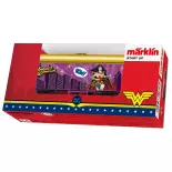 Vagón frigorífico Wonder Woman Marklin Start Up 44828 - HO 1/87 - Superhéros