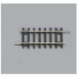 Rail droit G62 - 62mm PIKO 55205 - HO 1/87 - Code 100