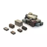 Trunks and luggage - Artitec 387.568 - HO 1/87