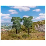 2 fruitbomen Faller 181802 - HO : 1/87 - N 1/160 - TT 1/120 - 100 & 110 mm