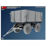 Remorque allemande Sonderanhänger Ost 1,5t  - MINIART 550035487 - 1/35