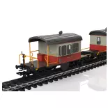 Coffret de wagons d'accouplement "Sputnik" Swiss Express - Märklin 46850 - SBB/CFF/FFS - HO 1/87 - EP. IV