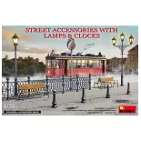 Accessoires de rues + Horloges et Lampes Carson 550035639 - 1/35