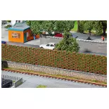 Noise barrier Faller miniature wall 180421 - HO : 1/87