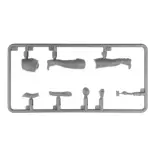 Ouvriers peintres avec accessoires - Miniart 550038094 - 1/35