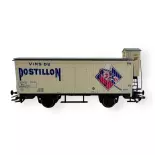 Wagon couvert "Vins du postillon" - Märklin 4890.123 - HO 1/87 - SNCF - 3R