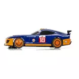 Voiture Team GT Gulf Bleu/orange - SCALEXTRIC C4091 - 1/32 - Analogique - Numéro 18