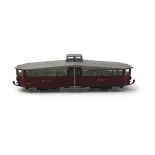 Diesel railcar ZZ 24603 red livery STATE