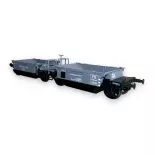 Wagon couplage ballast - R37 43102 - HO 1/87 - PO - EP II 