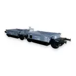 Wagon couplage ballast - R37 43102 - HO 1/87 - PO - EP II