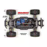 WideMaxx 4x4 4S brushless RTR - Traxxas 89086-4-RNR - 1/10