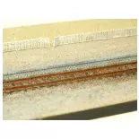 Murs et bordures de quai 150 cm - Bois Modélisme 213001 - N 1/160