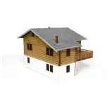 Chalet « Le Chamois d'Or » - Bois Modélisme 106007 - HO 1/87