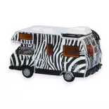 VW T3 Gipsy camping car, "safari", 1983 - Brekina 33978 - HO 1/87
